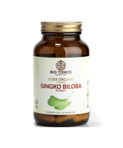 Organic Ginkgo Biloba Extract 120mg - Bio Tonics - 60pcs