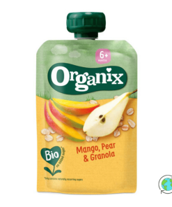 Organic Mango Pear & Granola Puree Pouch (6m+) - Organix - 100gr