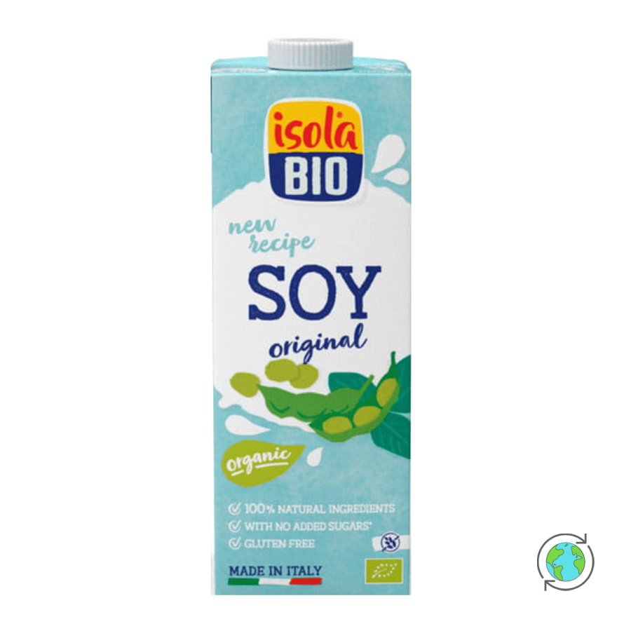 Organic Soy Original Drink - Isola Bio - 1Lt