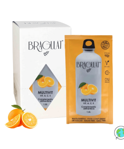 Multivitamin Energy Sugar Free Instant Drink in a Sachet with Vitamin A, C, E - Bragulat - 8g