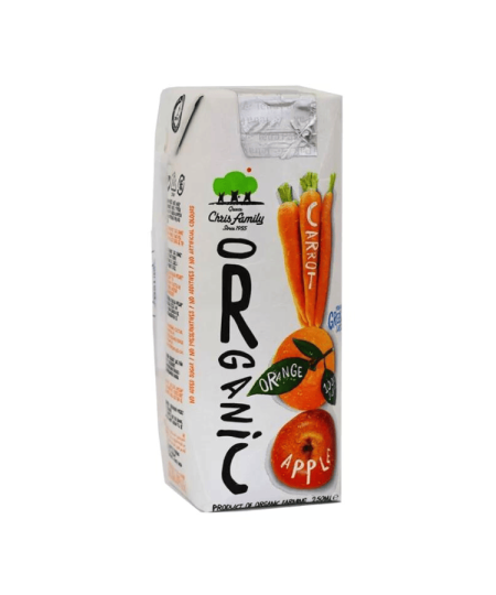 100% Organic Natural 3 Fruits Juice - Chris Family - 250ml