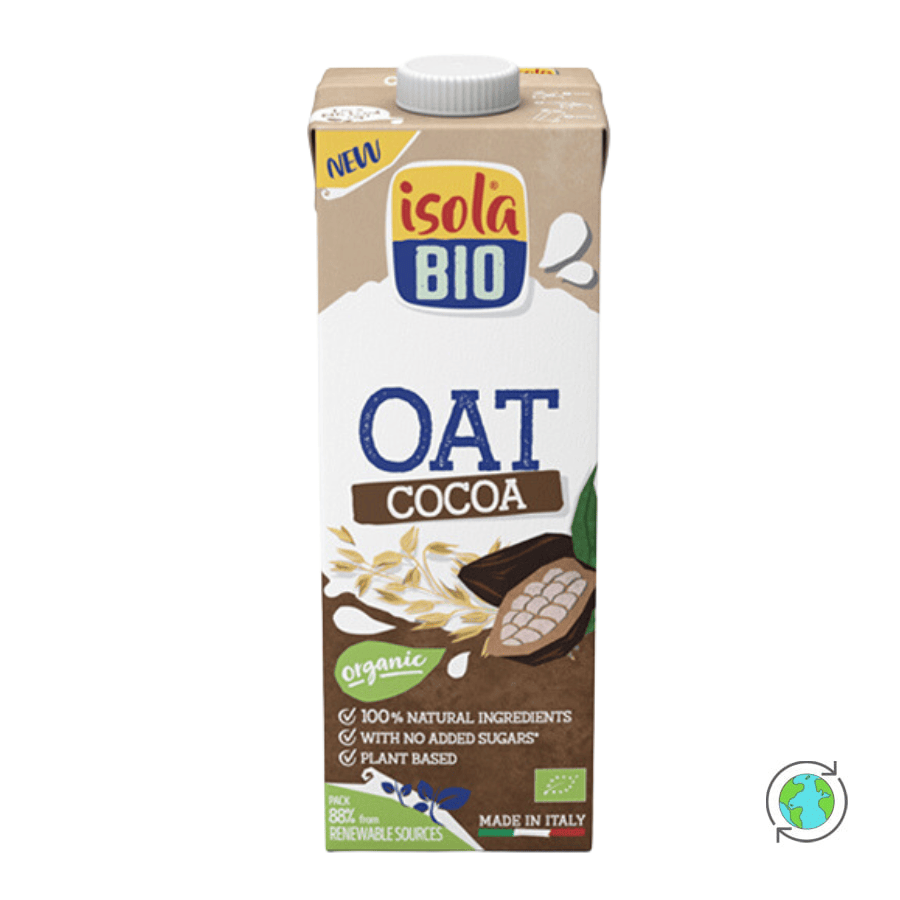 Organic Oat Cocoa Drink - Isola Bio - 1Lt