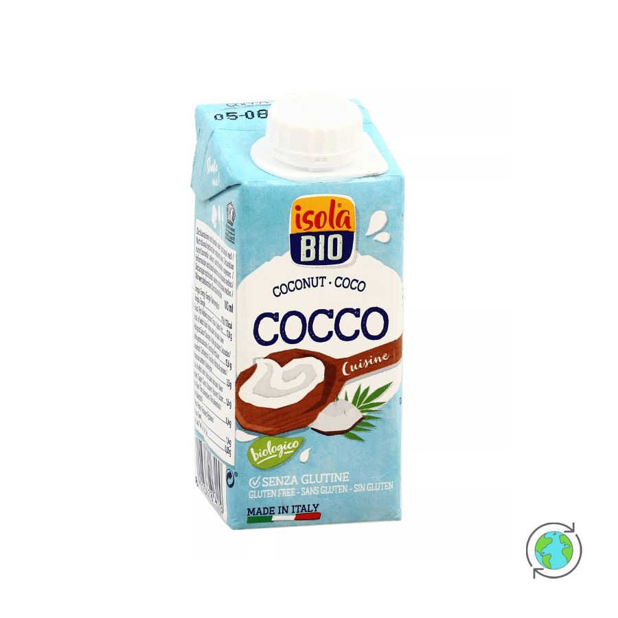 Organic Cocco Cooking Cream - Isola Bio - 250ml