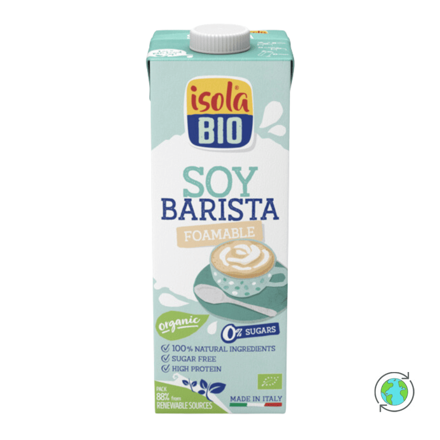 Organic Soya Barista Drink - Isola Bio - 1Lt