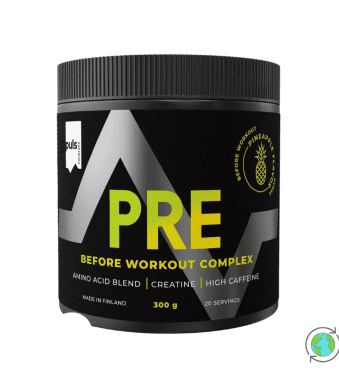 Pre Workout Complex με γεύση Ανανά - Puls Nutrition - 300gr