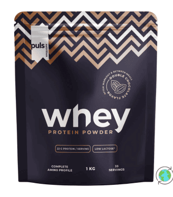 Whey Πρωτεΐνη Διπλή Σοκολάτα 73% - Puls Nutrition - 1Kg