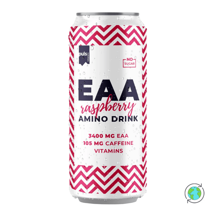 Amino Drink Eaa Raspberry - Puls Nutrition - 330ml