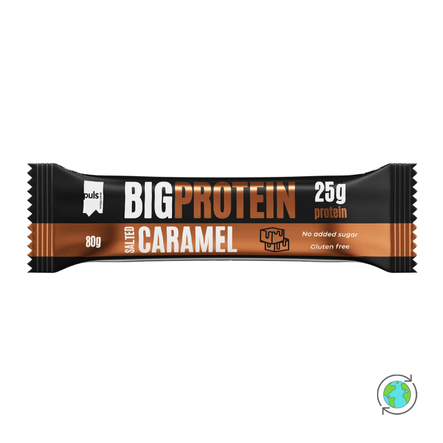 Big Protein Salted Caramel Bar - Puls Nutrition - 80gr