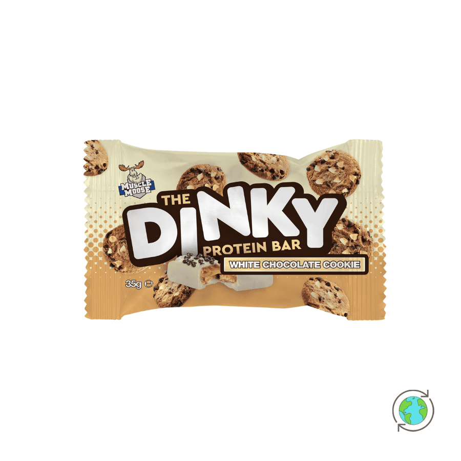 Μπάρα Πρωτεΐνης The Dinky Protein Bar White Chocolate Cookie - Muscle Moose - 35g