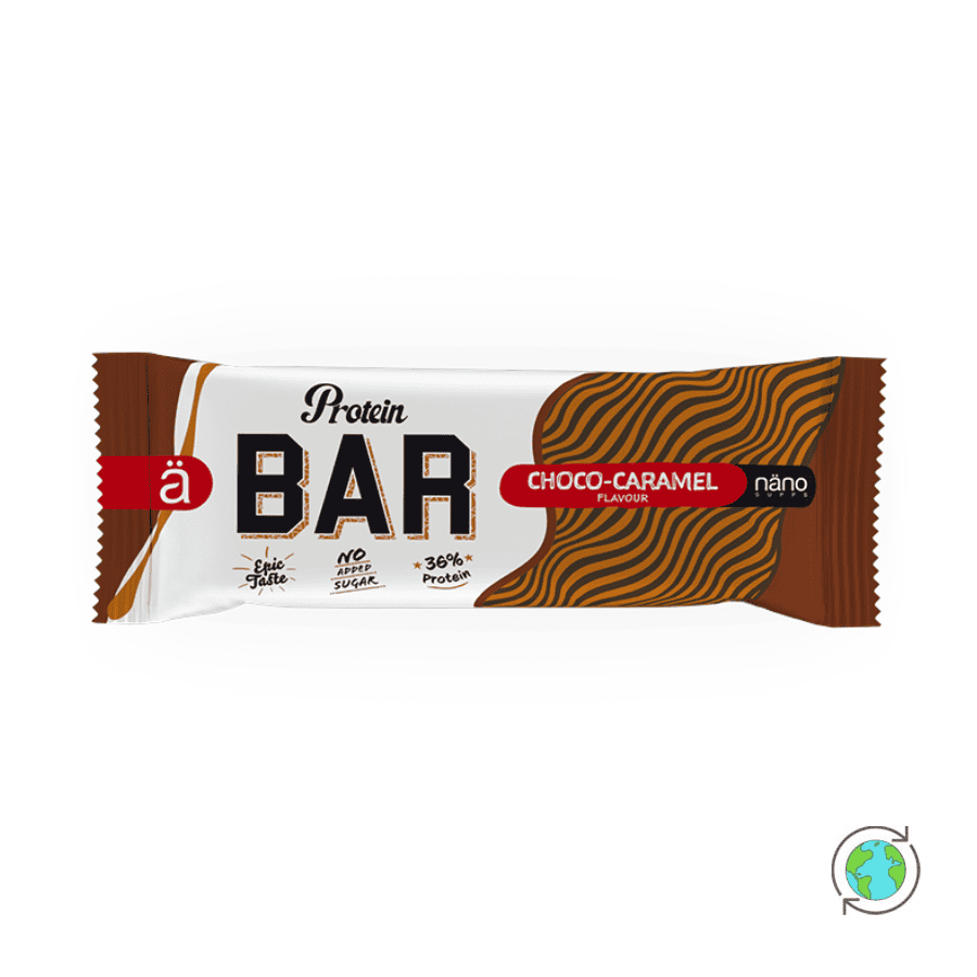Μπάρα Πρωτεΐνης με Σοκολάτα & Καραμέλα - Nano Supps - 55g
