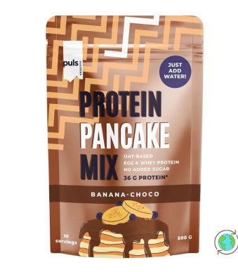 Μείγμα για Pancake Πρωτεΐνης με Μπανάνα & Σοκολάτα – Puls Nutrition – 550gr