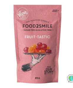 Fruit Tastic Vegan Ζελεδάκια Χωρίς Γλουτένη & Ζάχαρη - Food2smile - 90gr